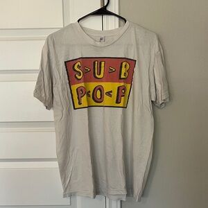 Vintage sub pop tee